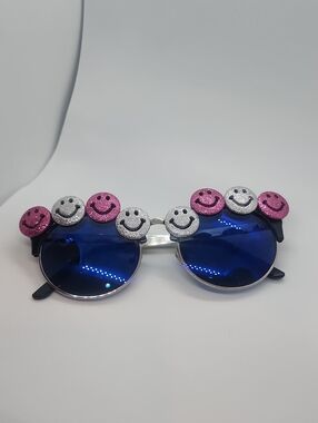GASOLINE GLAMOUR HAPPY GLITTER ACID COCO SUNGLASSES 😄😈😄